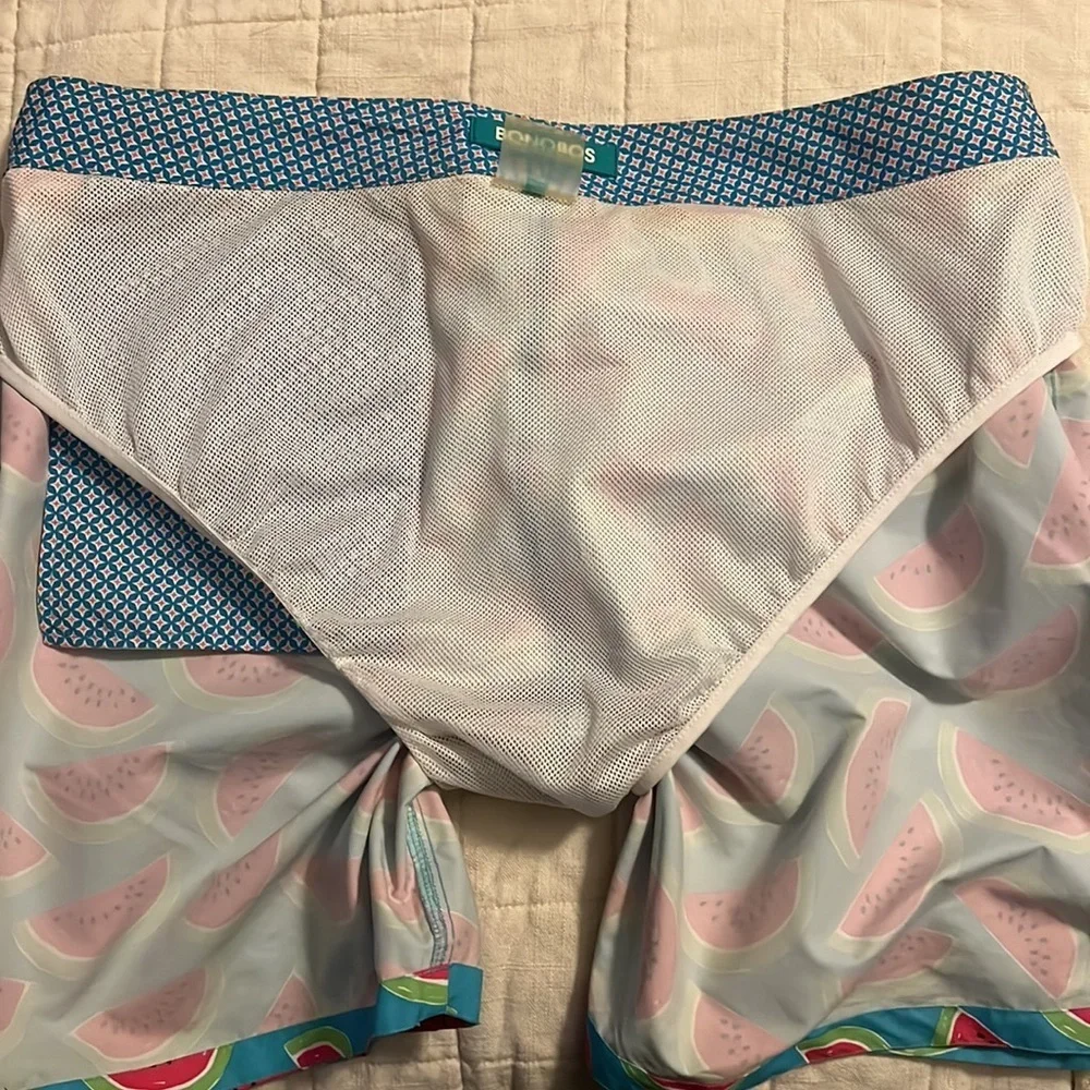 Bonobos Watermelon Print Swim Trunks Size 36